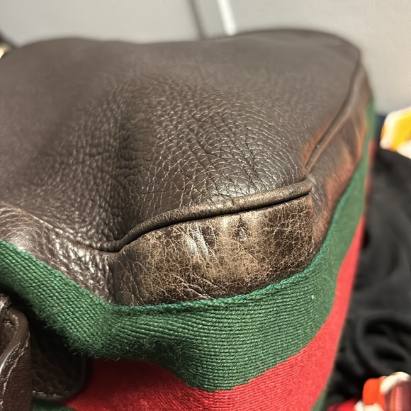 Beautiful Gucci Heritage Horsebit Hobo Bag Brown leather - Picture 14 of 14